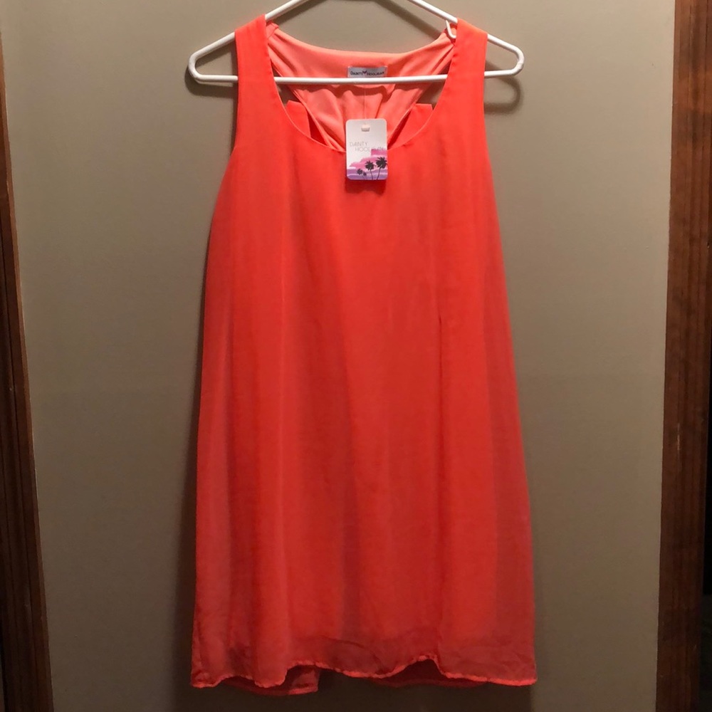 Coral Summer Dress